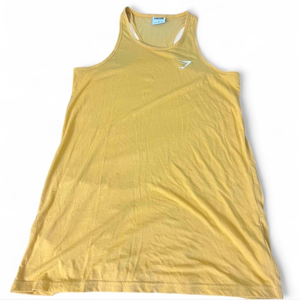Gymshark Mustard Yellow Tank Top